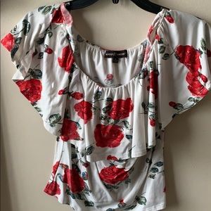 Floral off shoulders